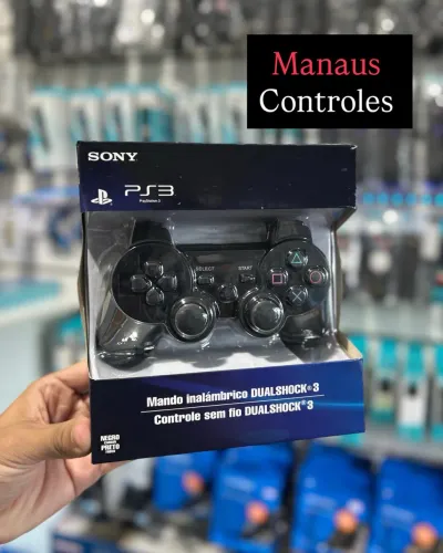Controle PS3 Sem Fio Dualshock