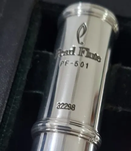 Flauta transversal pearl japan 501 prateada