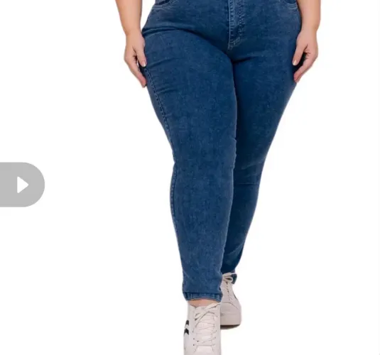 Calça jeans plus size nova