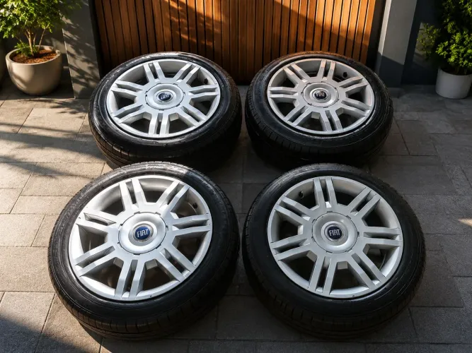 Vendo/troco rodas aro 16 fiat
