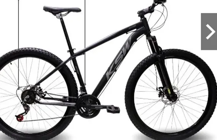 Bicicleta Aro 29 Bike Ksw Xlt Freio Hidráulico 21 Marchas