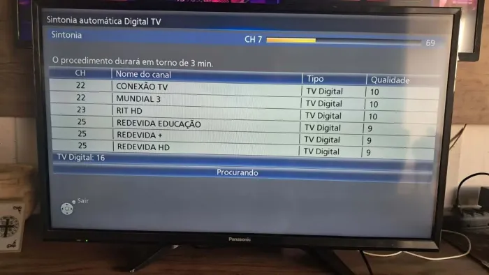 Tv Panasonic 32" impecável entrego 