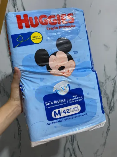Vende-se Pacote de Fraldas Huggies