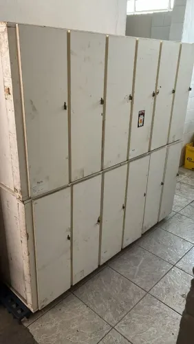 Armário guarda volume e Vestiário