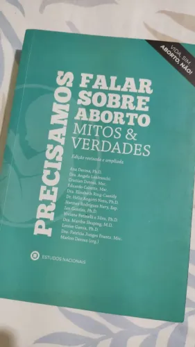 Livros kit pró-vida e anti-aborto (4 livros) Derosa (Org.), Nathanson, Powell e Garcia