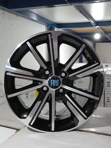 Rodas Cronos aro 15 4x98 + 185/65R15 Longway Remold - R$ 2.590,00