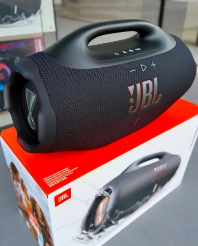 JBL BOOMBOX 4 ? POTÊNCIA JBL DE ALTO NÍVEL