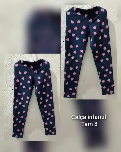 Calça moletom infantil