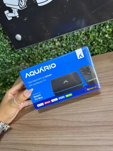Smart Tv Box Aquário - PRODUTO NACIONAL NOVO COM GARANTIA