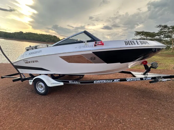 ? VENTURA V-ONE 18 PÉS - ANO 2023 | YAMAHA 90HP | SÓ 22 HORAS