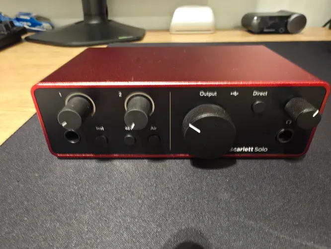 Focusrite Scarlett solo 4th Gen 