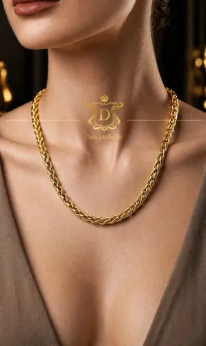 Corrente Palmeira em Ouro 18K 750