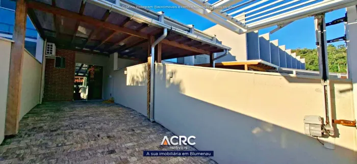 ACRC Imóveis - CA03774 - Sobrado Para Locação no Bairro Fortaleza em Blumenau.