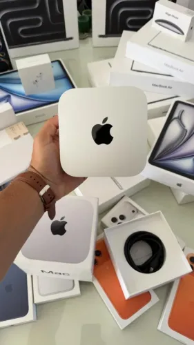 Mac Mini M5 16GB 512GB - Garantia Apple 03/2027 - Caixa Completo - Entrega Gratuita 