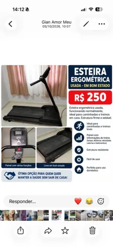Esteira Ergométrica 