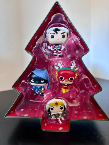 Funko Pocket Pop! DC Super Heroes Holiday 4-Pack
