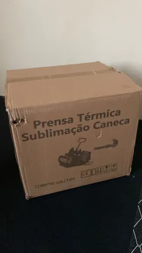 Prensa térmica para personalizar canecas