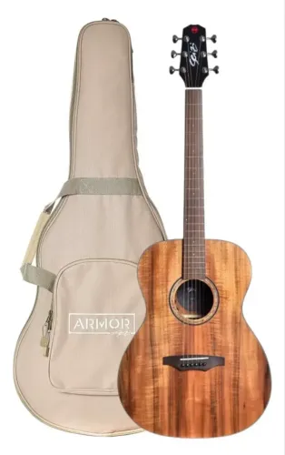 Violão Profissional Seizi Supreme Ryu Mini Koa Rui Mini Fishman Com Bag