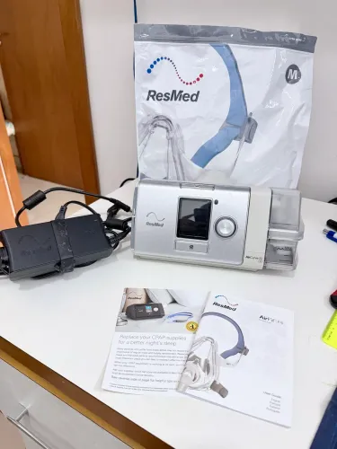 BiPAP ResMed AirCurve 10 S + Umidificador | Excelente Estado