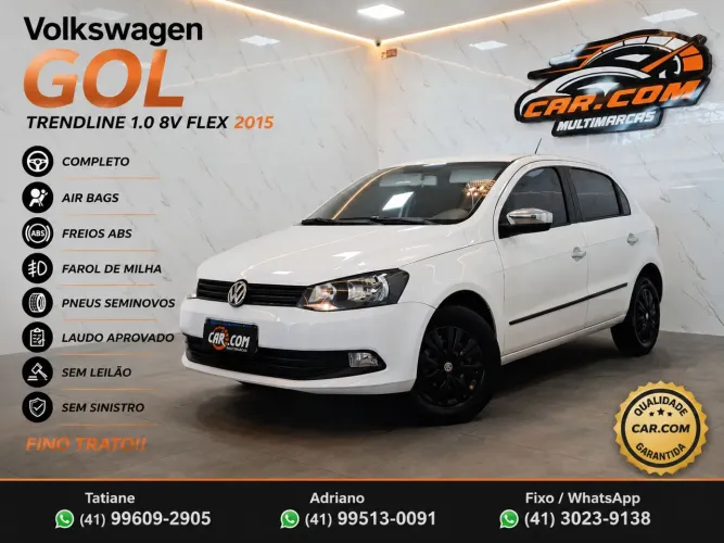 Volkswagen Gol Geração VI Trendline 1.0 8V Total Flex Mec. 4P 2015