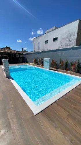 Piscina em fibra