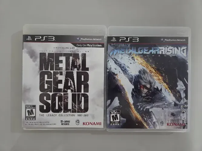 Coleção Metal Gear PS3 Legacy Collection + Rising Revengeance