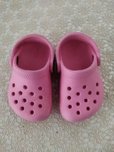 Crocs infantil rosa Tam: 19