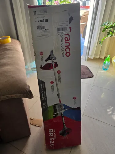 Roçadeira Branco BR 52 C - Nova (Nunca Usada) + Kit Completo