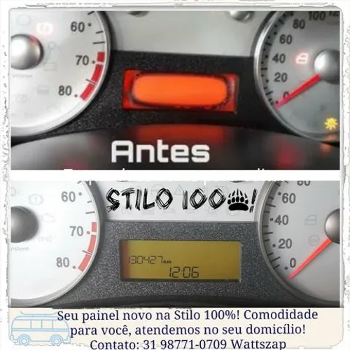 Conserto Painel Fiat Stilo, Palio, Punto, Uno!