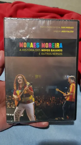 Dvd moraes moreira a história dos novos baianos lacrado
