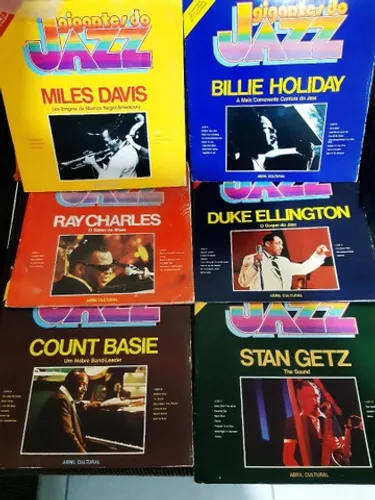 Coleção vinil Gigantes do jazz