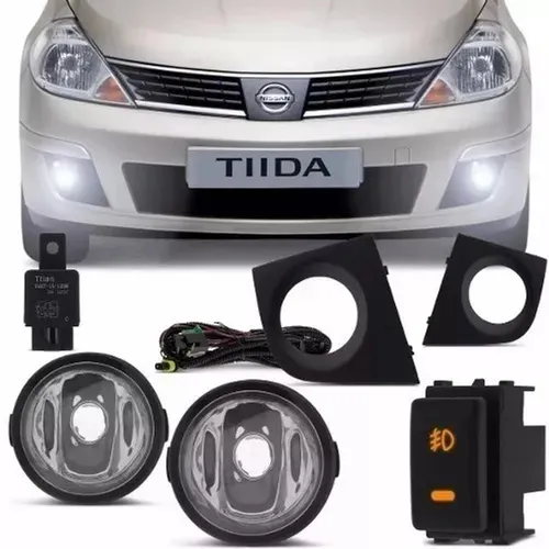 Kit Farol Milha Neblina Nissan Tiida 2005 2006 2007