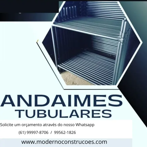 Andaimes Tubulares - Novo -  *