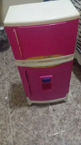 Geladeira de Brinquedo Infantil - Rosa