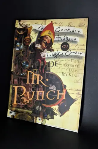 A Comédia Trágica ou A Tragédia Cômica de Mr. Punch - Quadrinho de Neil Gaiman