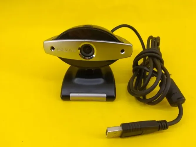 Webcam Creative Live Cam com Voz Usada