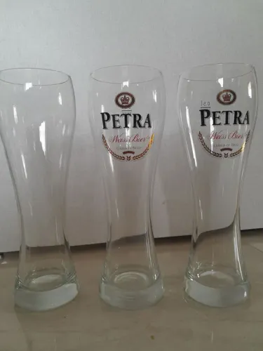 2 Copos de Cerveja Petra Weissbier 500ml