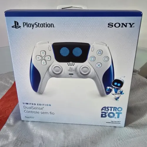 CONTROLE DUALSENSE PS5 ASTRO BOT EDIÇÃO LIMITADA (LACRADO)