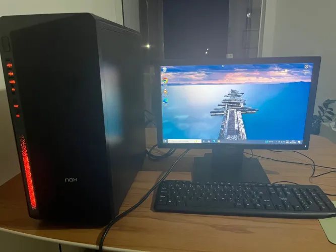 PC Gamer GTX 1060 6GB, 12GB memória, SSD 512GB, 2 monitores ( 1 de brinde)