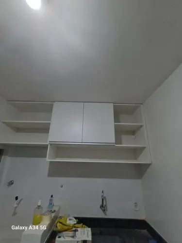 Armário de cozinha branco fabricamos por encomenda 