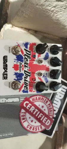 Pedal de guitarra overdrive Wampler Plexi drive Deluxe 