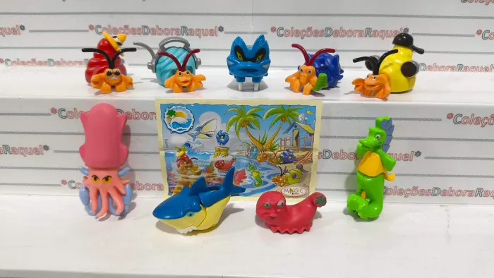 Kinder ovo animais marinhos