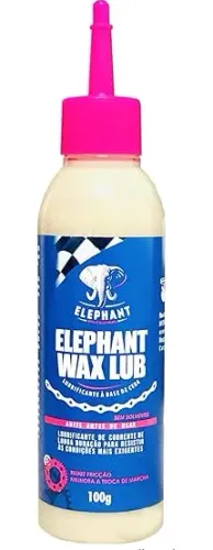 Óleo Lubrificante Corrente Bicicletas Elephant Cera 100ml Fácil Aplicação e Limpeza 10008