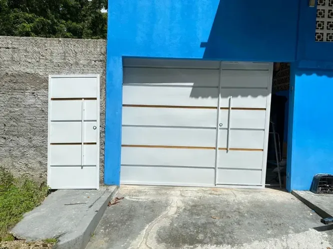 Portão galvanizado