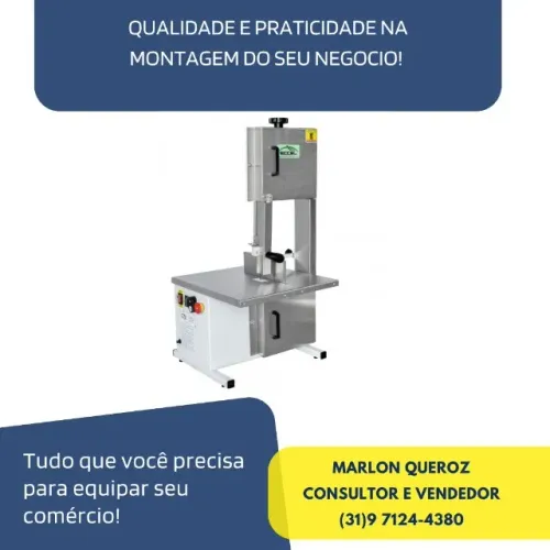 Serra Fita para Açougue Industrial Inox