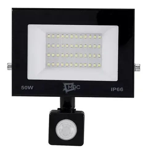 Refletor Led 100w Com Sensor De Presença