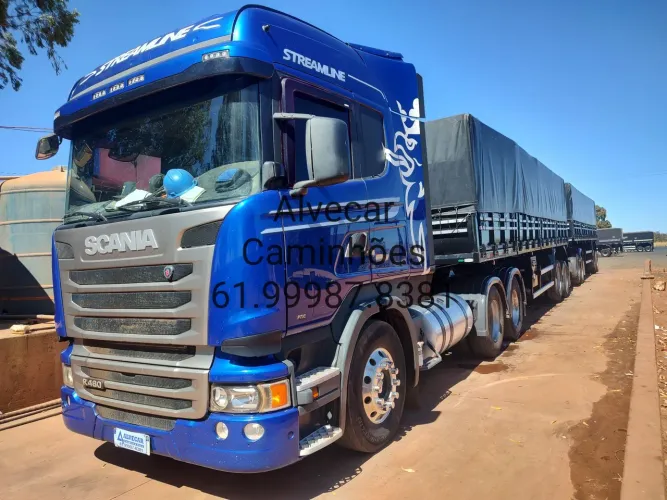 Scania streamiline R480 A6x4/16  Rodotrem graneleiro/17/18
