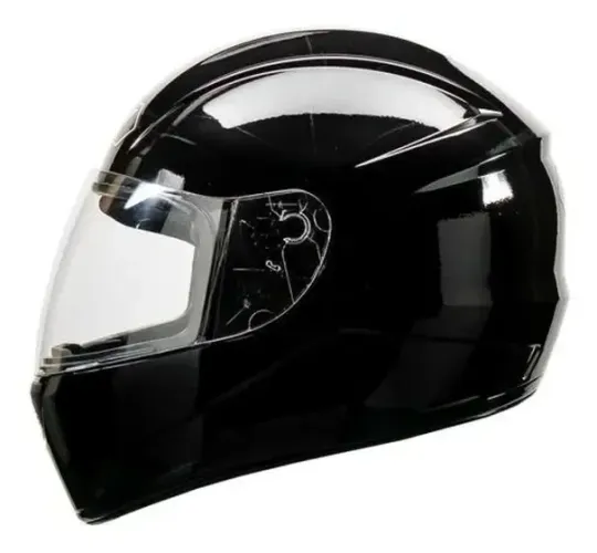 Capacete FLY F-9 Classic Preto Brilhante
