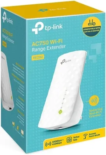 Repetidor de Sinal Wi-Fi AC750 Tp-Link 