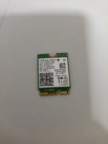 Placa Wifi Intel Dual Band Wireless-AC 5GHZ